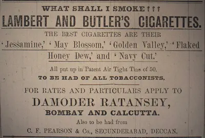 Lambert & Butler Cigarettes