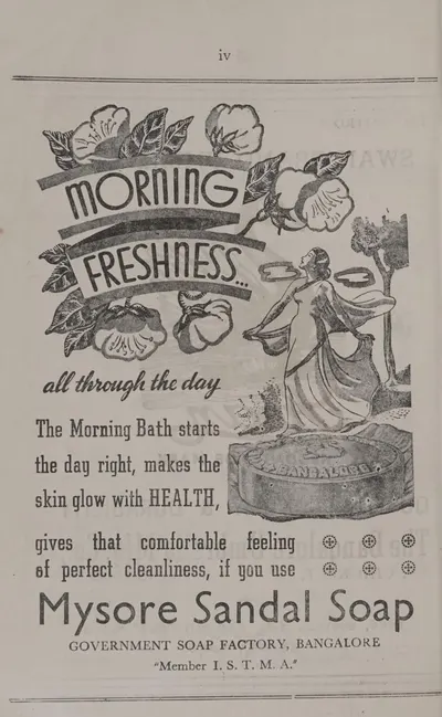 Mysore Sandal Soap (1956)